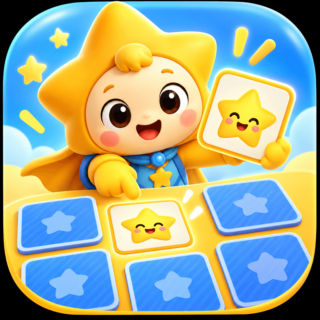 Cocokkan Memori - mini game edukasi anak di aplikasi Lumi