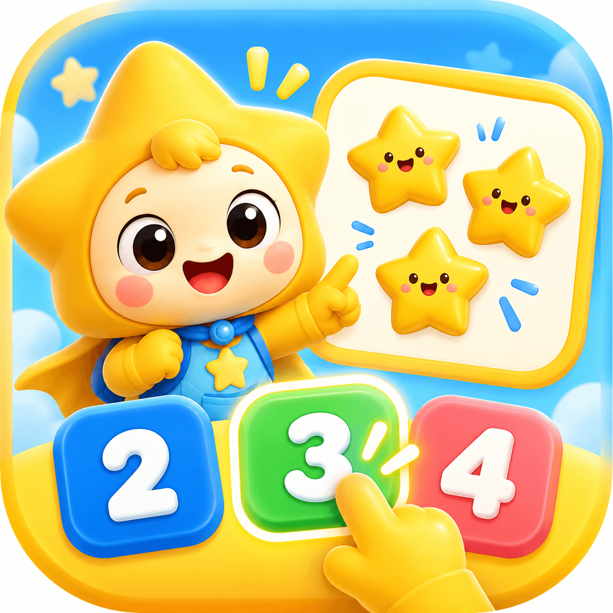 Hitung Cepat - mini game edukasi anak di aplikasi Lumi